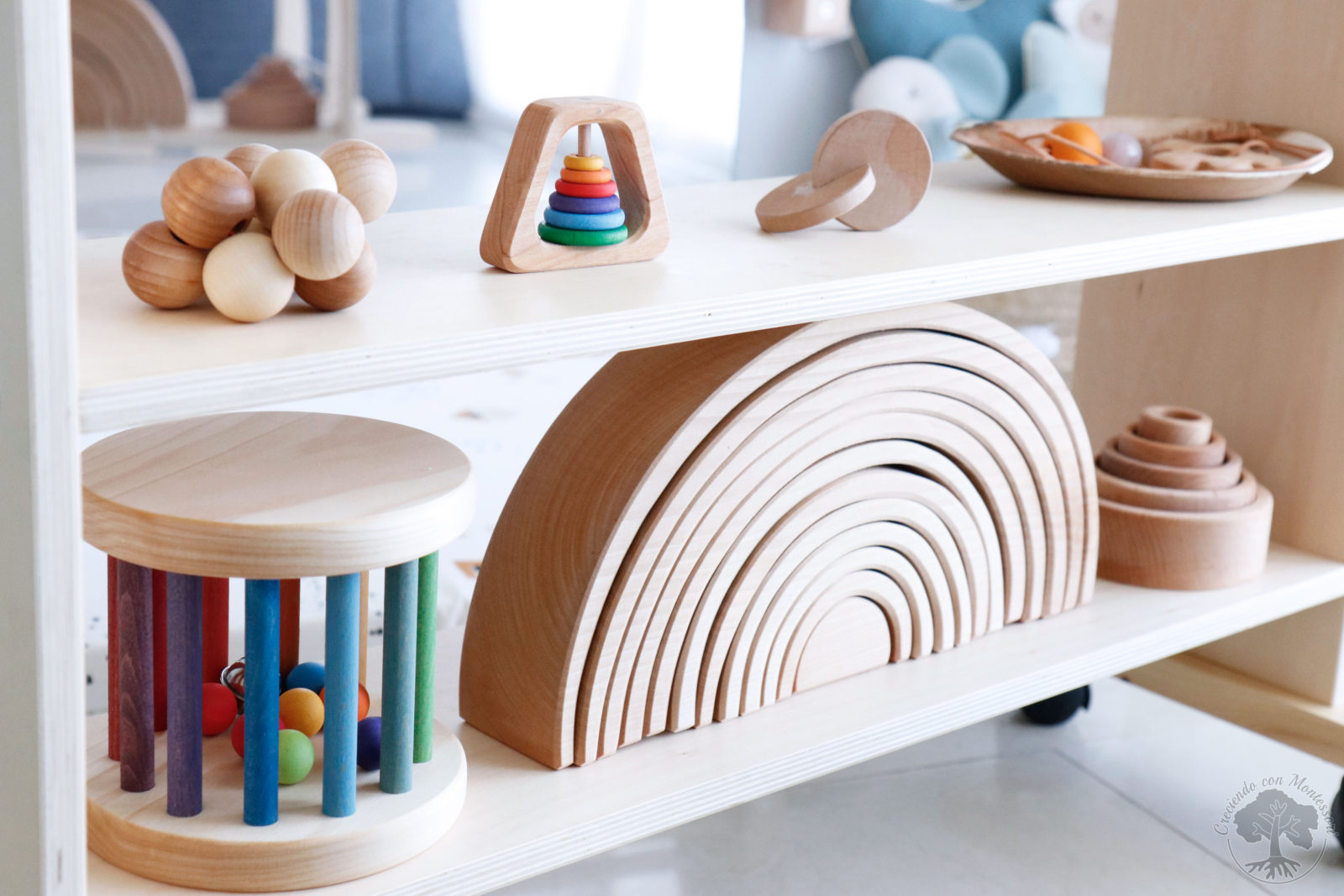 Ideas de Juguetes educativos: 0 a 6 meses – Creciendo Con Montessori