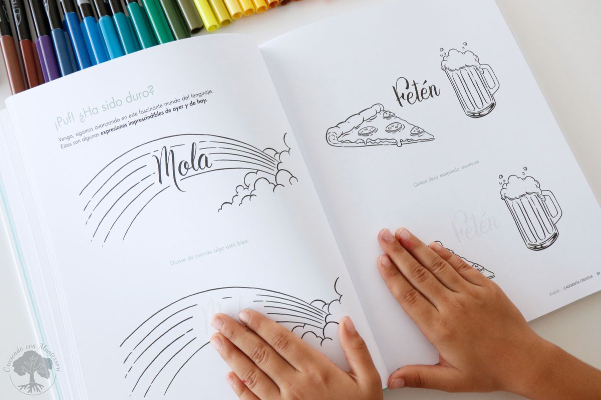 Libros de lettering para niños