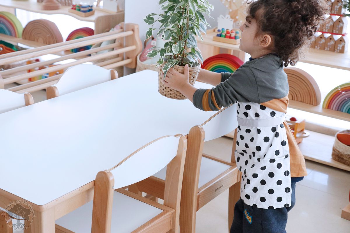 Mobiliario infantil Montessori