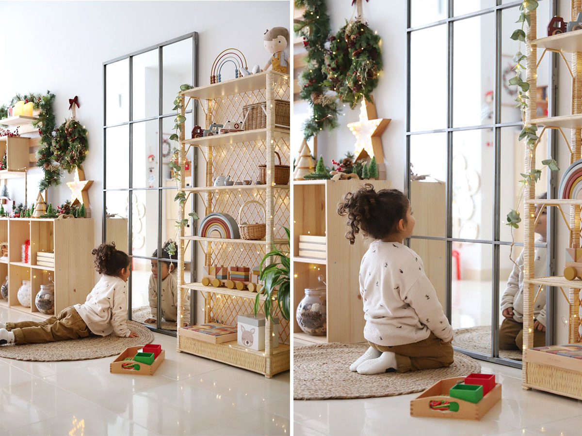 Espejo Montessori, Espejos para Bebé